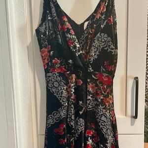 Anthropologie spaghetti strap dress